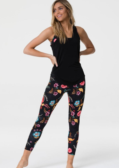 Image Title Onzie V Tank - Black
